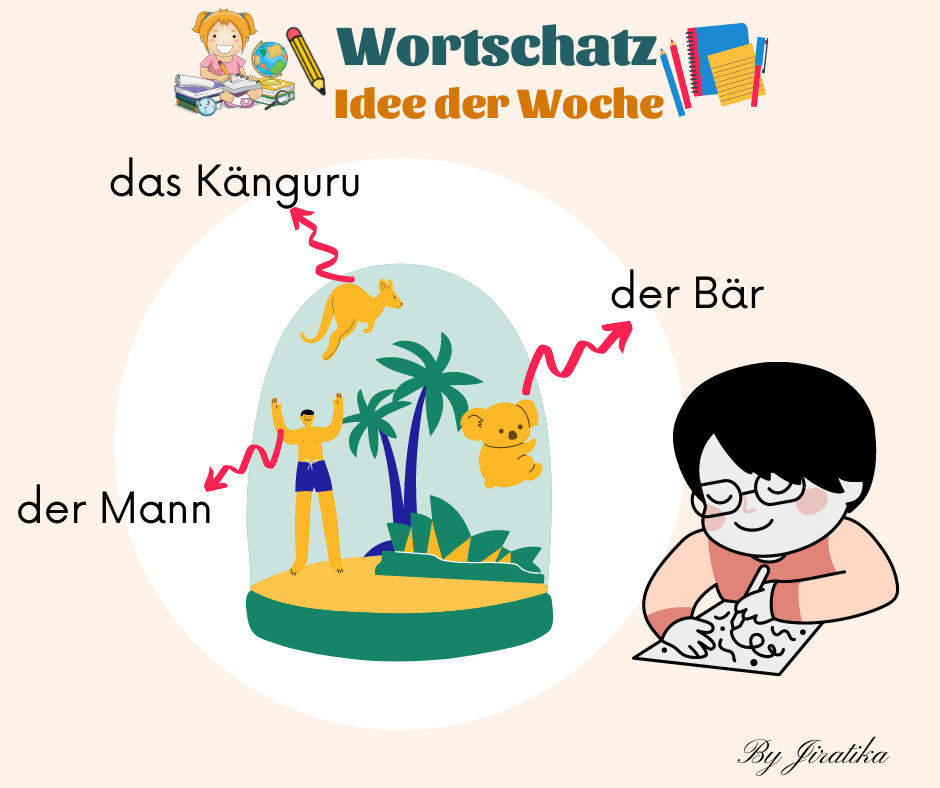 ไอเดียสำหรับการท่องคำศัพท์ : Idee der Woche